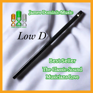 Low Whistle - Handcrafted Low D Whistle – Rich, Resonant Tone For Celtic And Irish Music Enthusiasts