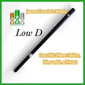 Low Whistle - Low D Whistle With Bottom Swivel – Customizable Comfort & Rich Sound