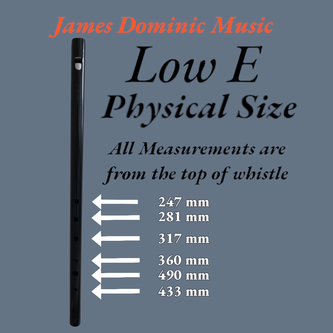 **🎵 Low E Whistle: Pure Sound, Elegant Design 🎵