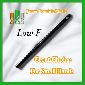 Low Whistle - Low F Whistle – Comfortable Playability For Beginners & Pros With Small Hands